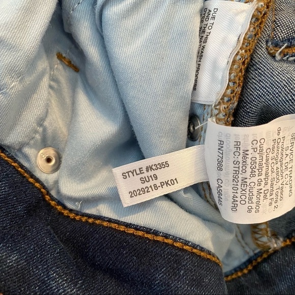 J. Crew High Rise Skinny Blue Jeans - 32 - Picture 6 of 13